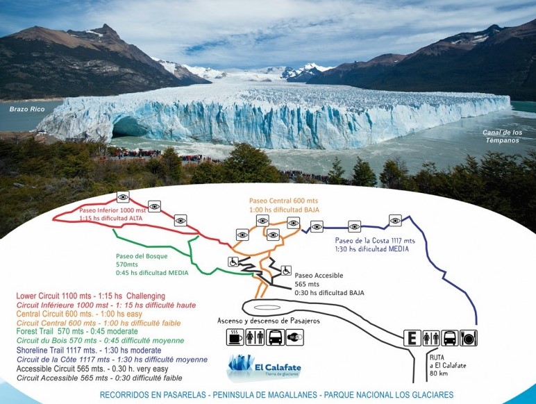 Glaciar Perito Moreno Passarelas - El Calafate - Ciatrip