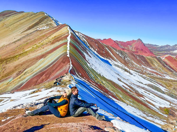 montanha de colores