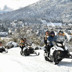 Cerro Catedral com Moto de Neve