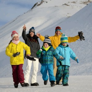 Dia de Neve em Las Leñas
