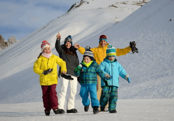 Dia de Neve em Las Leñas